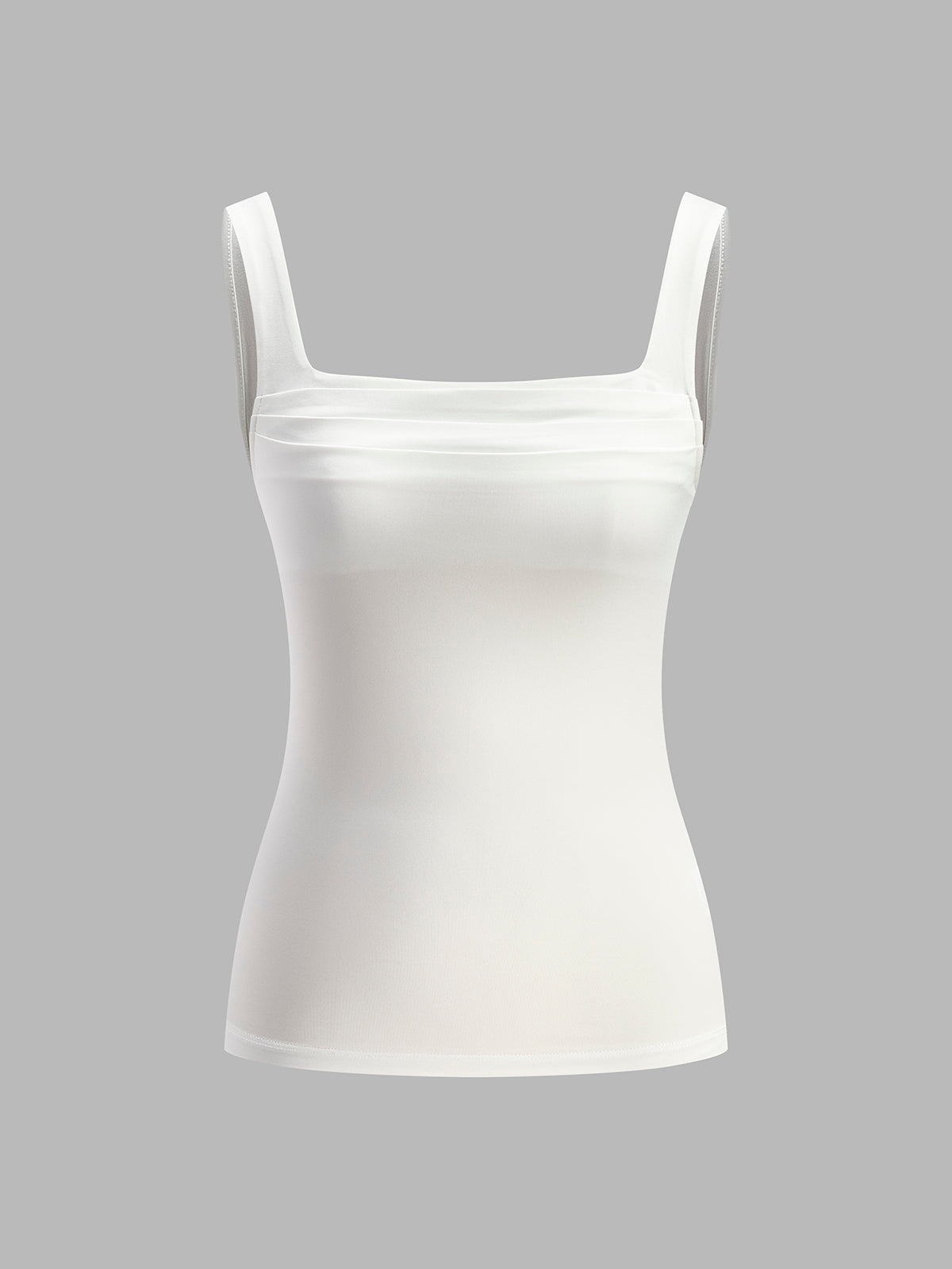 Effortless Solid Cami Top-Chicvia