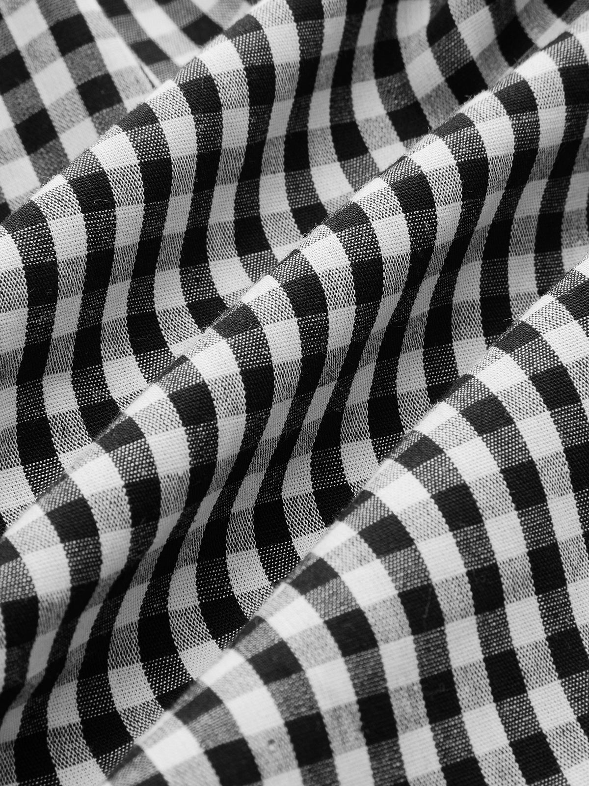 Plaid Button Front Cami Dress-Chicvia