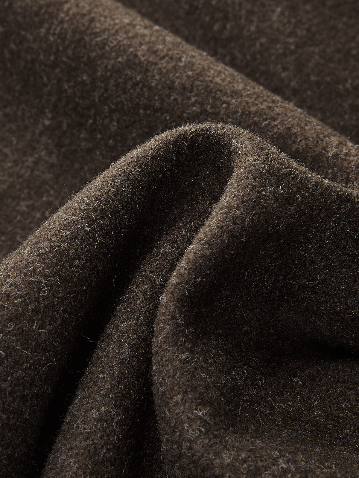 Plain Zipper Tweed Jacket-Chicvia