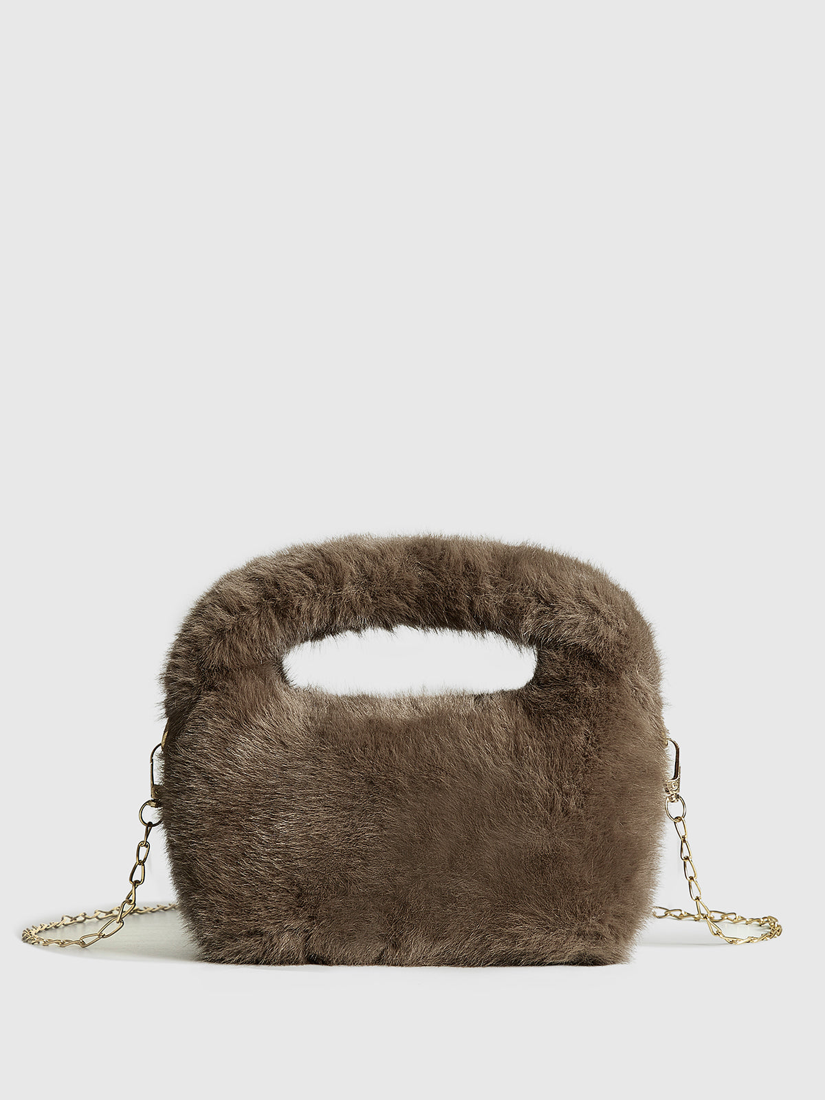 Plush Handbags & Crossbody Bag-Chicvia