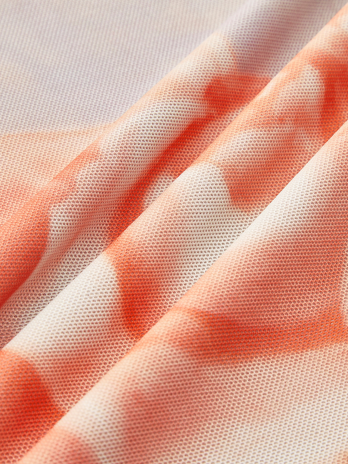 Floral Print Mesh Dress-Chicvia