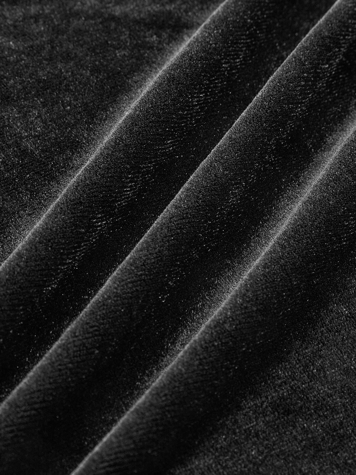 Cap Sleeve Velvet Slim Dress-Chicvia