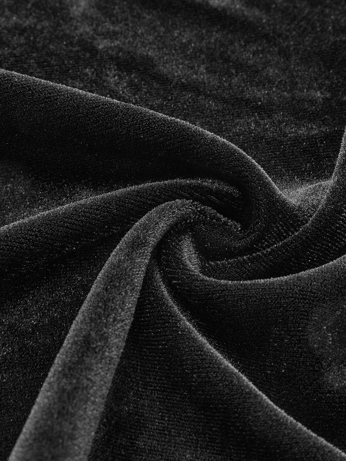 Cap Sleeve Velvet Slim Dress-Chicvia