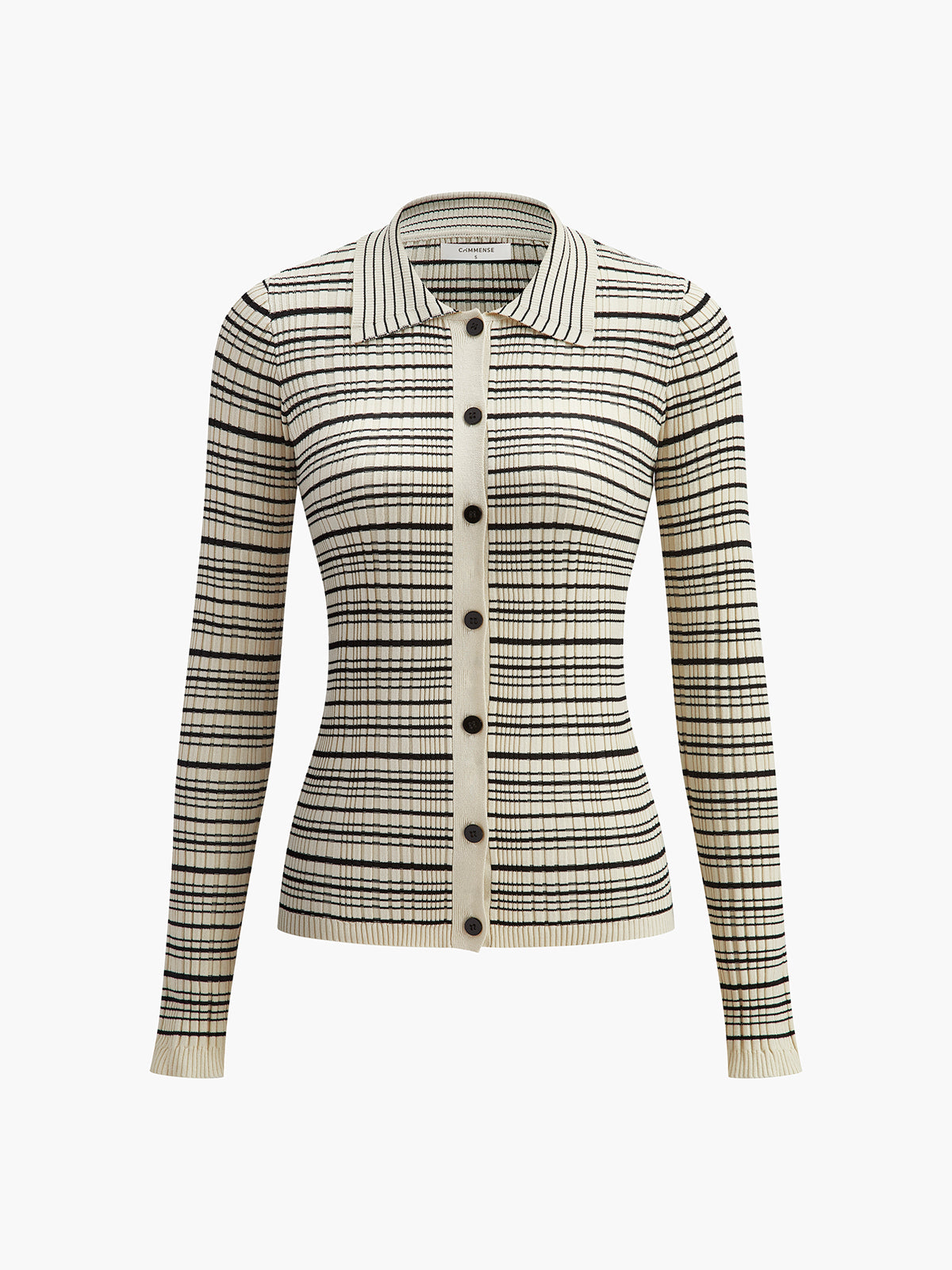 Musical Notation Knit Top-Chicvia