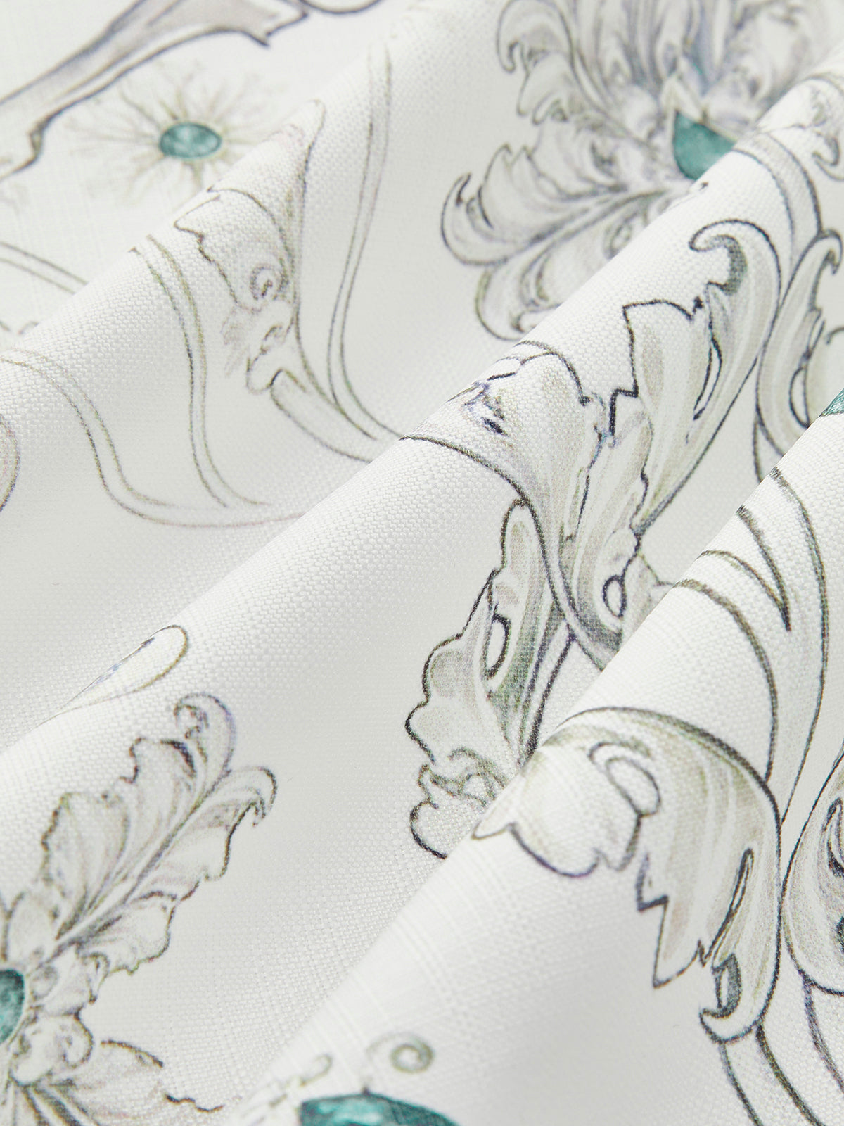 Floral Print Wrap Skirt-Chicvia