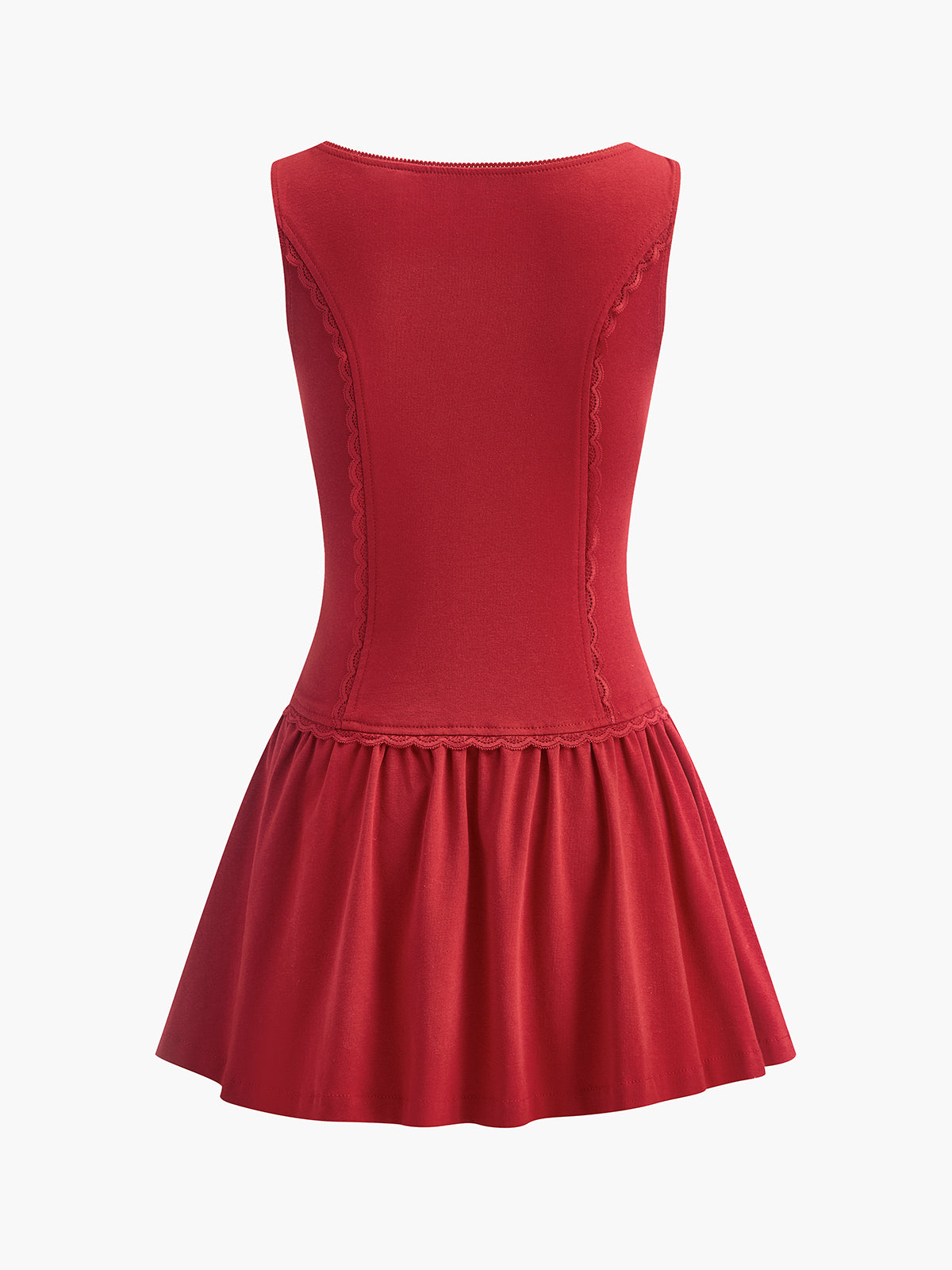 Button-Up Floral Pattern Pleated Dress-Chicvia