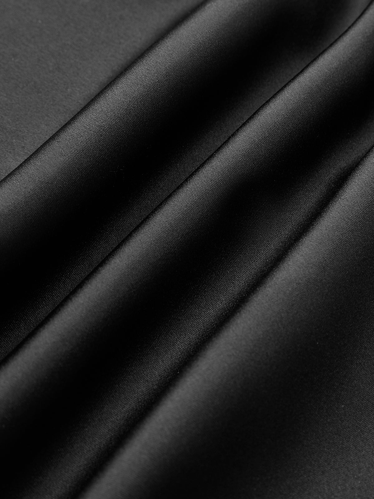 Lace & Hook Detail High Slit Skirt-Chicvia