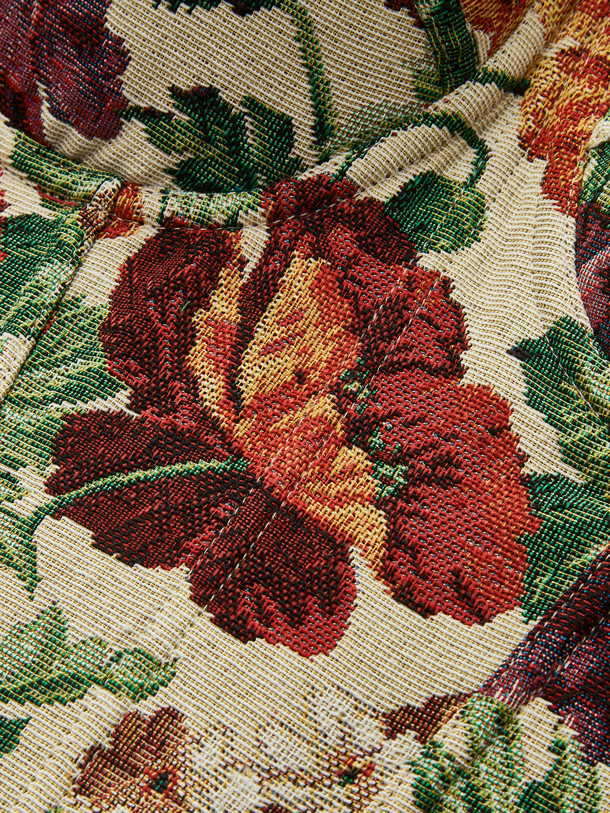 Floral Print Sweetheart Corset-Chicvia