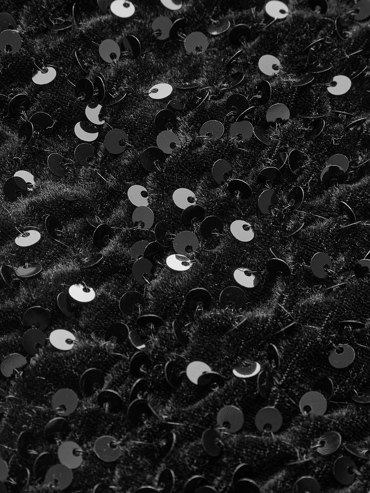 Elastic Waist Sequins Shorts-Chicvia