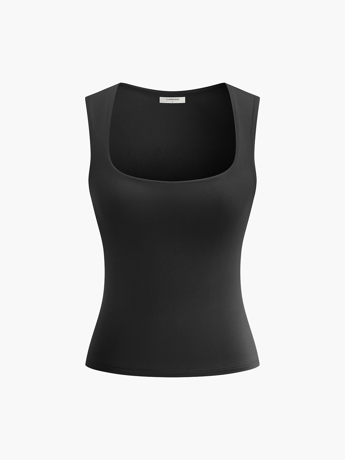 Casual Plain Strappy Top-Chicvia