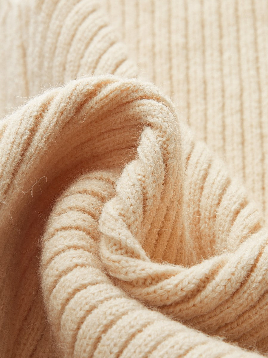 Minimalist Mock Neck Rib Tank Top-Chicvia