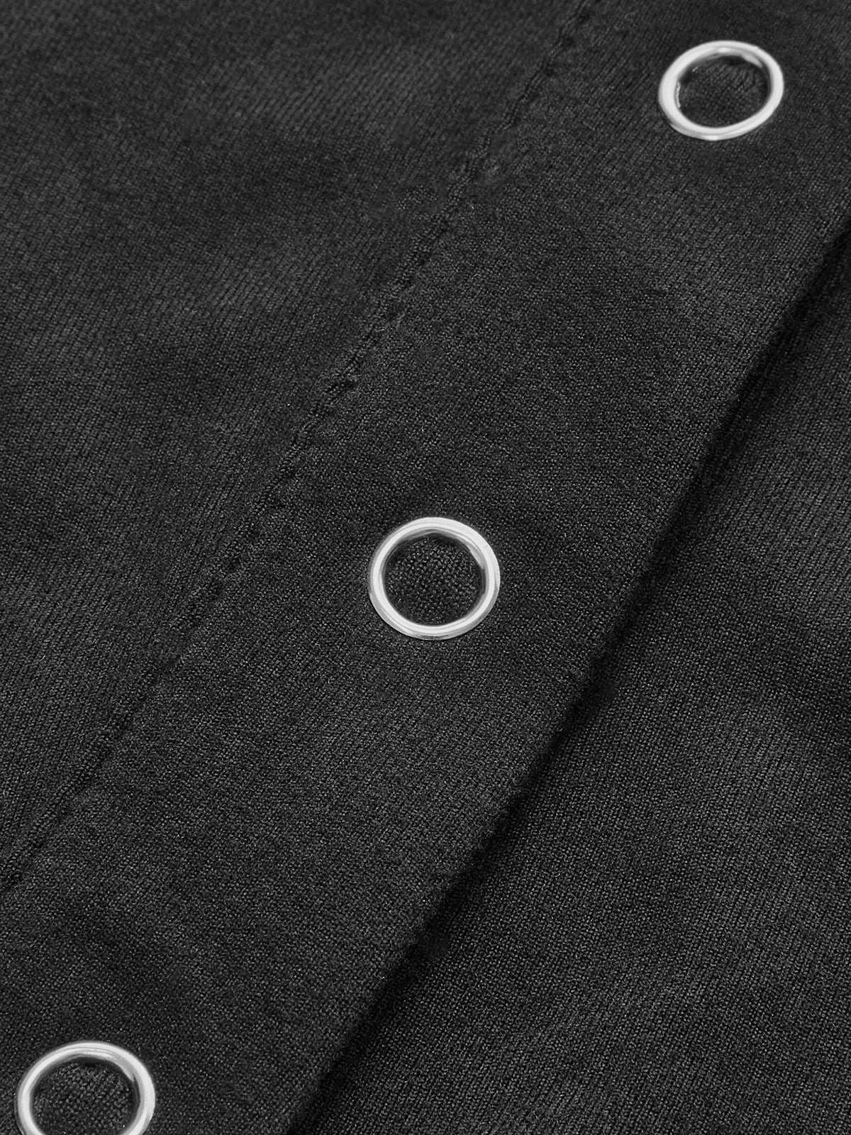 Button Down Collared Bodysuit-Chicvia