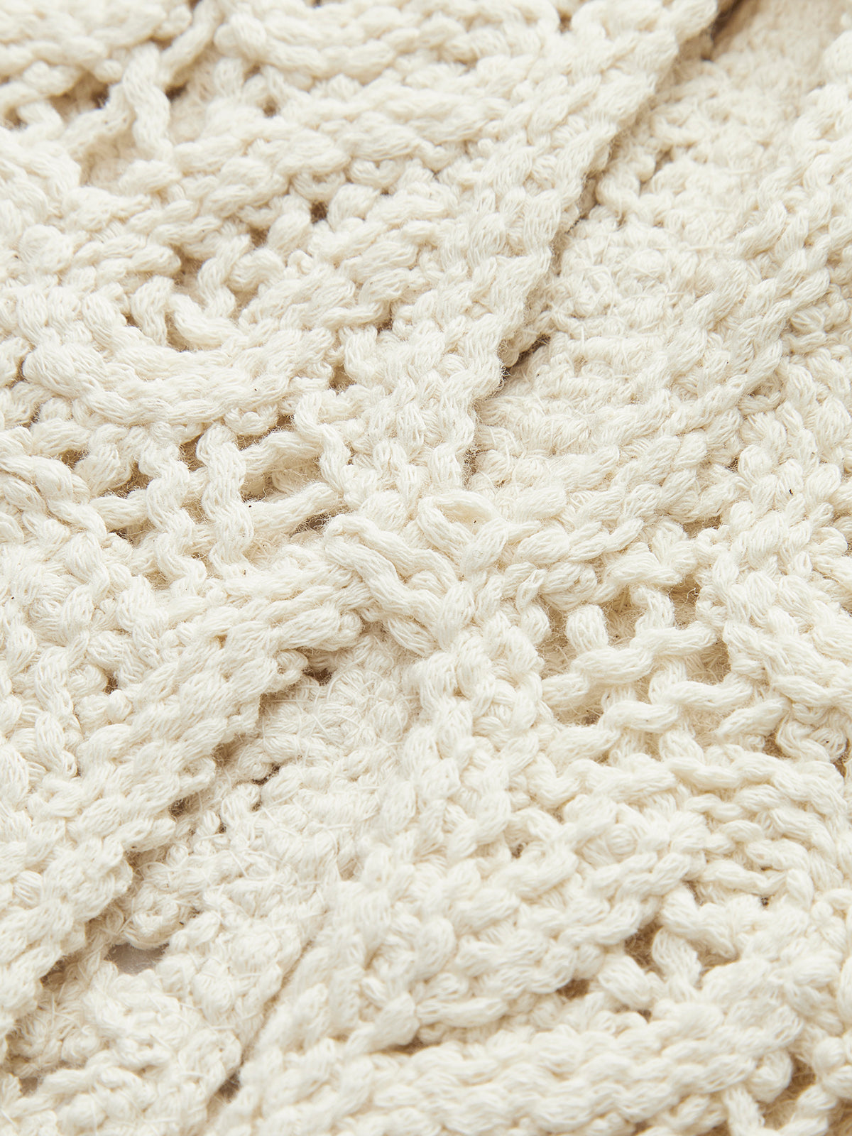 Floral Crochet Hollow Out Sweater Vest-Chicvia