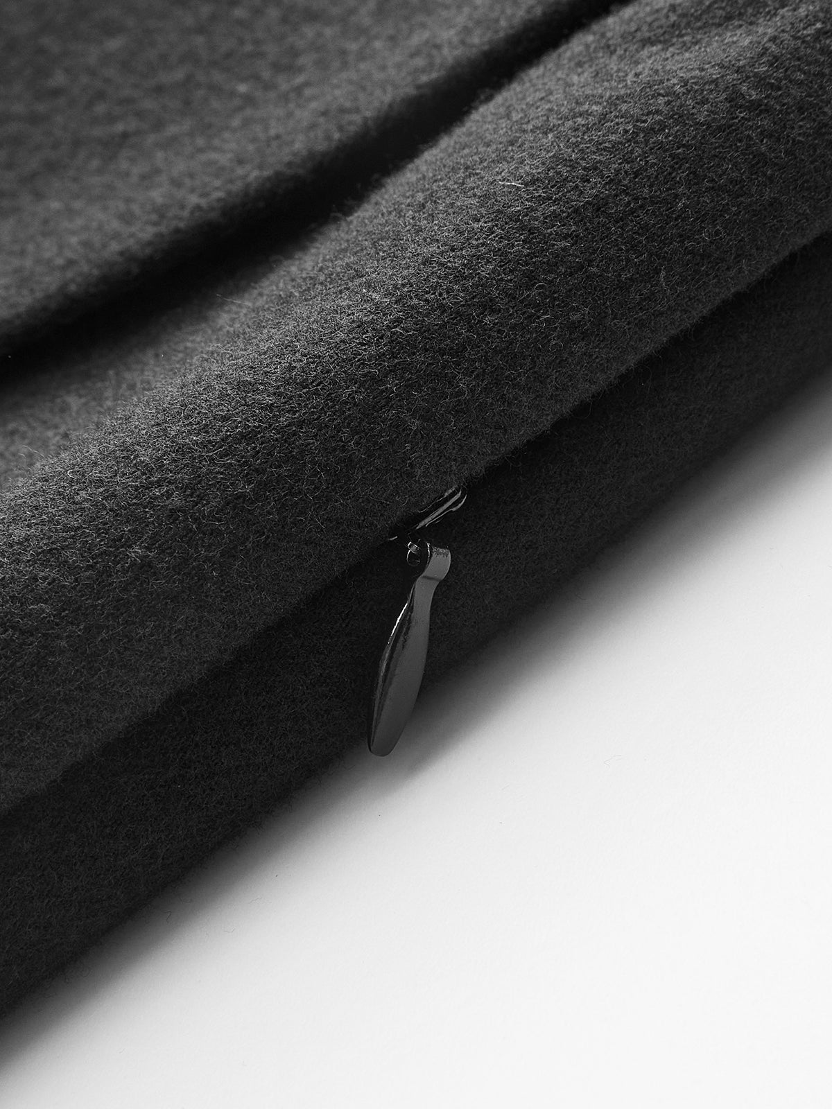 High-Waist Slit A-Line Skirt Without Belt-Chicvia