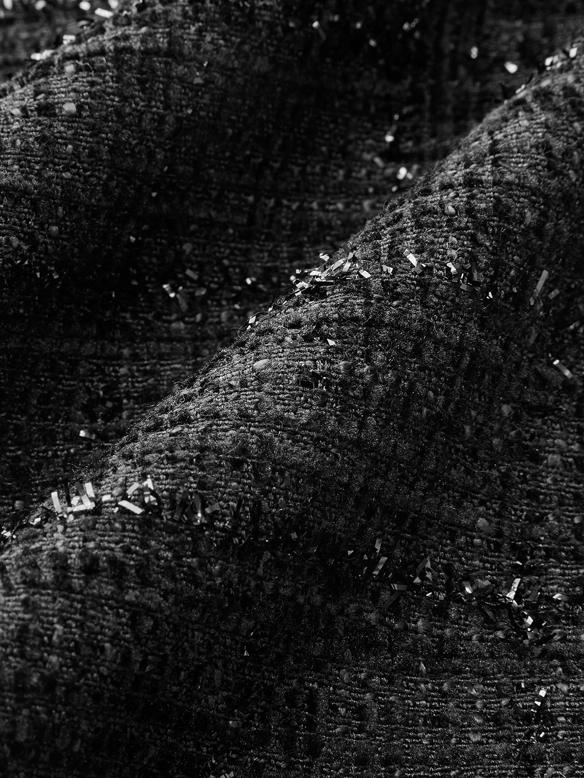 Floral Decor Faux Leather Panel Skirt-Chicvia