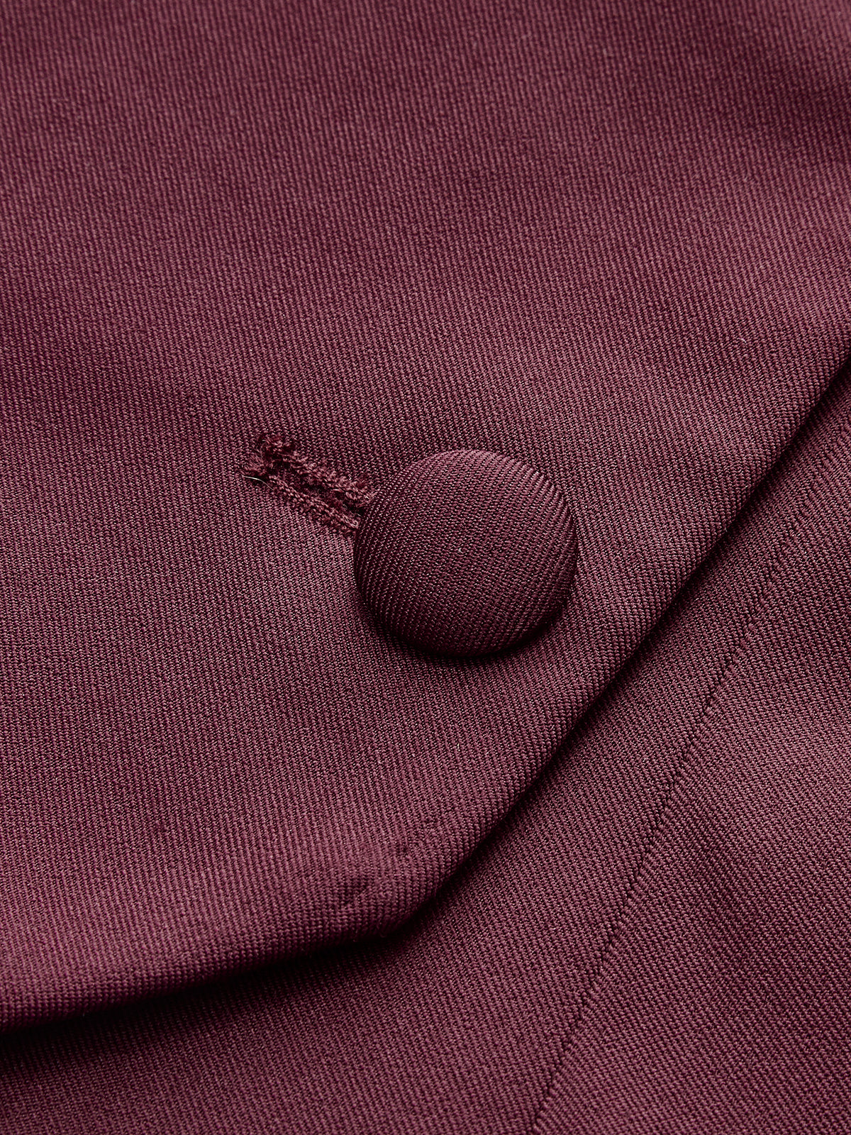 Cold Shoulder Button Split Top-Chicvia