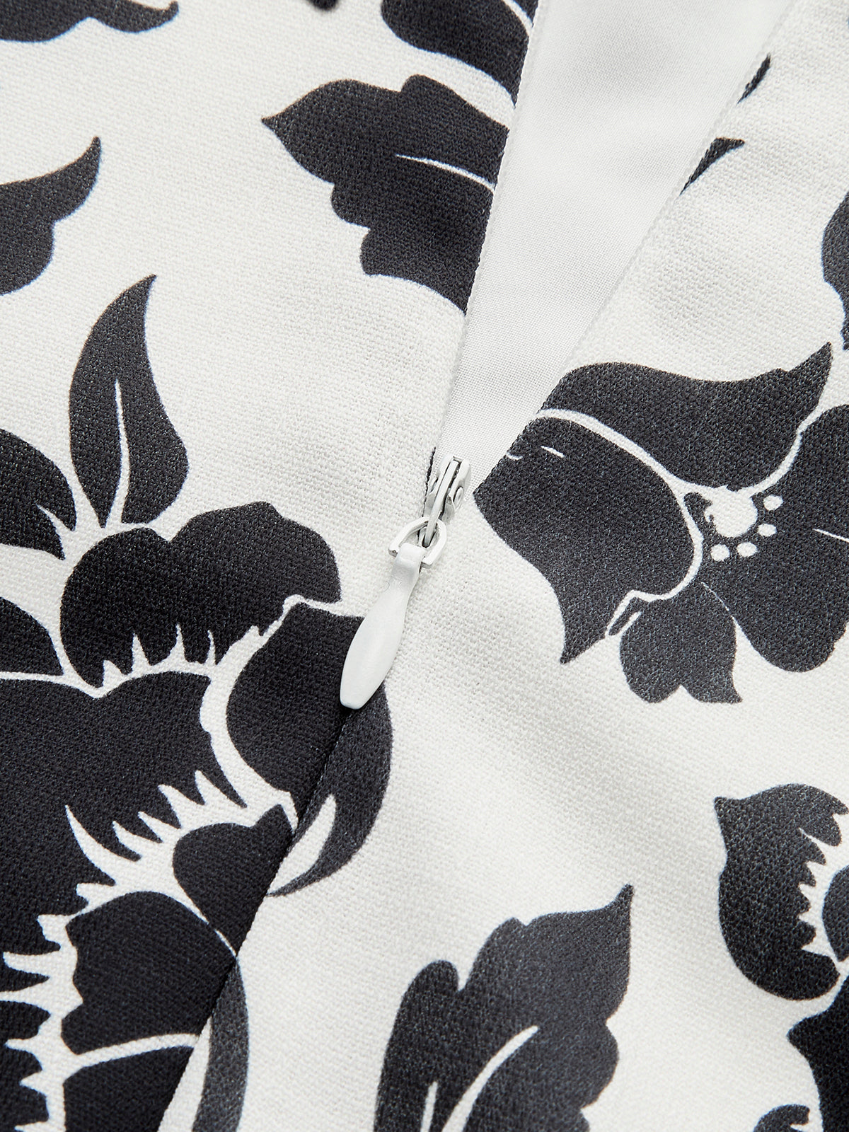 Floral Square Neck Slip Dress-Chicvia