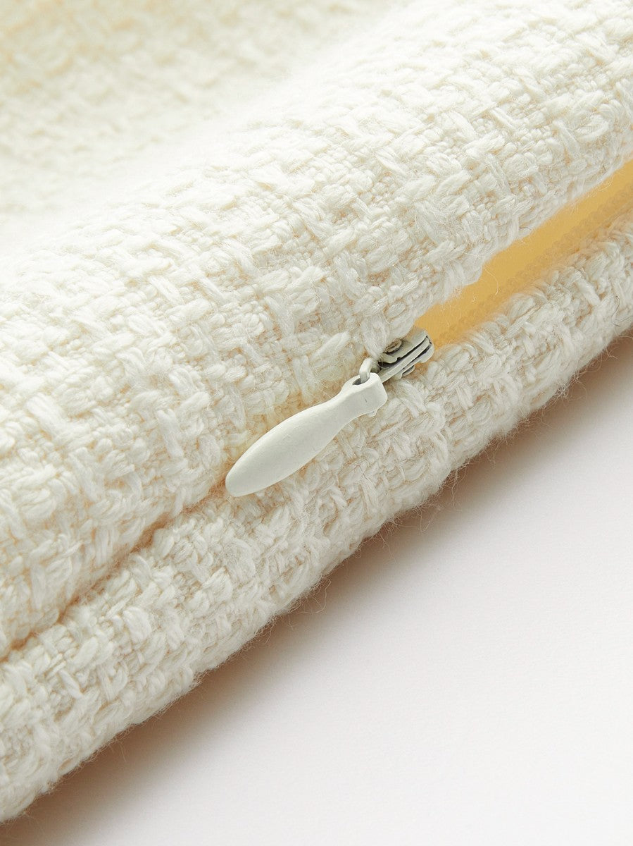 Minimalist A-Line Zipper Mini Skirt-Chicvia