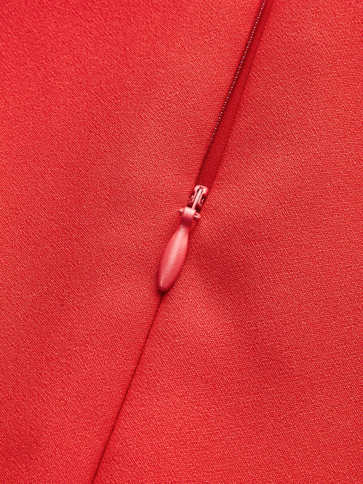 Metal-Button Pleated Tank Dress-Chicvia