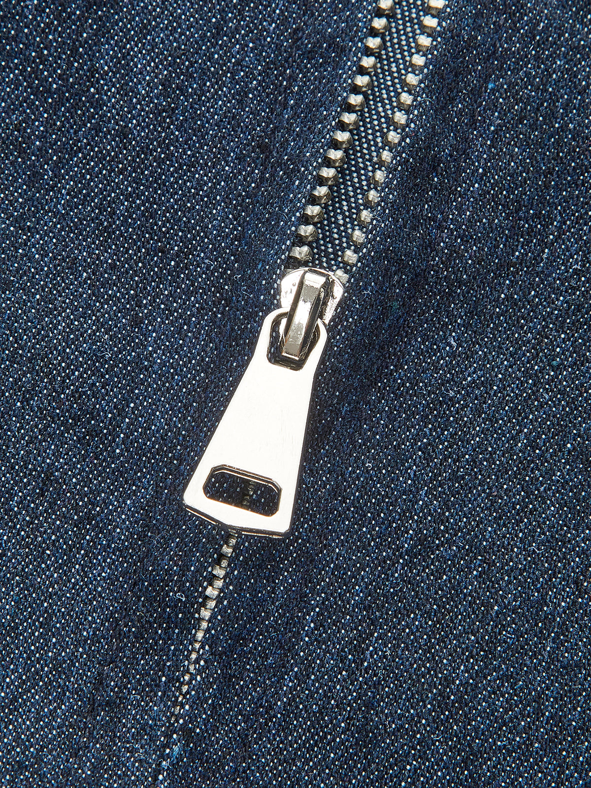 Denim Sleeveless Flare Dress-Chicvia