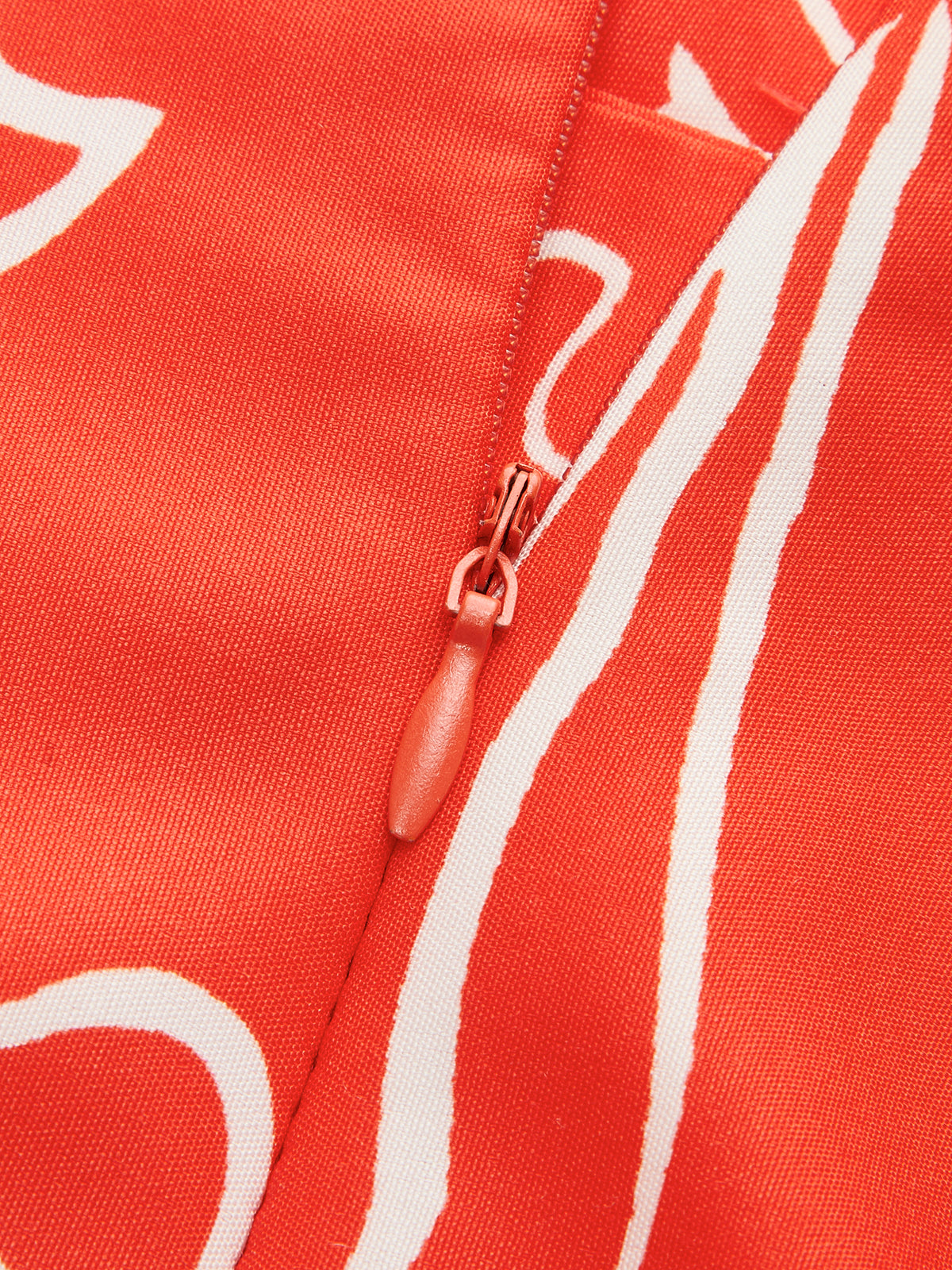 Halter Tie-Back Printed Dress-Chicvia