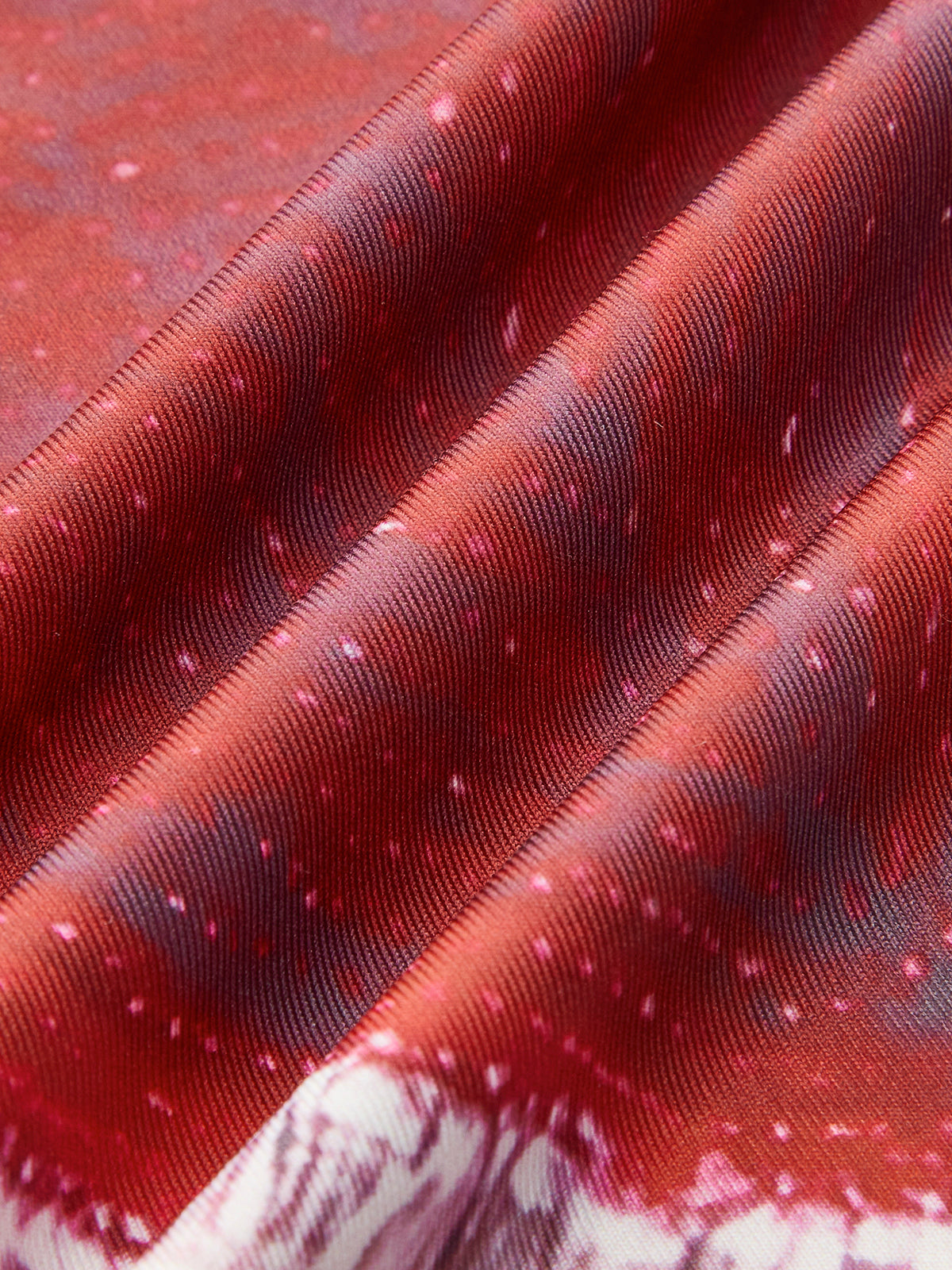 Knot-Front Printed Dress With Chain Detail-Chicvia