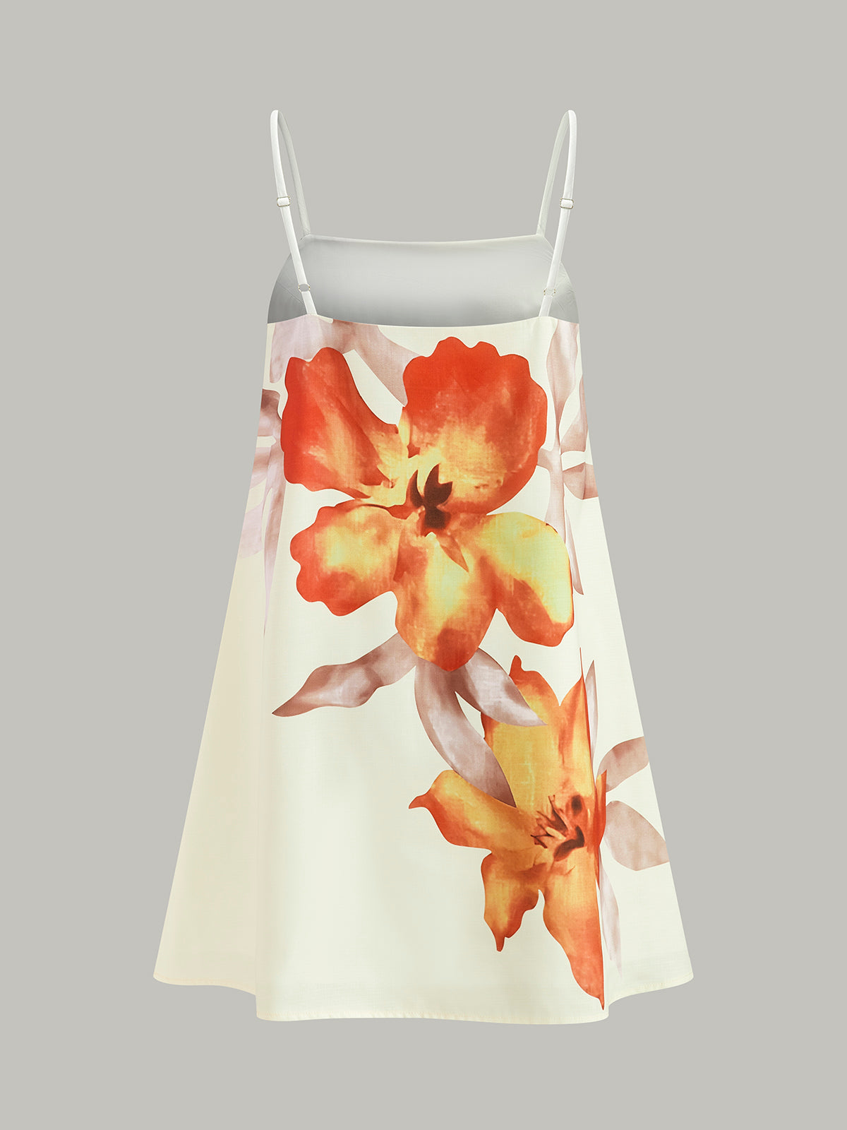 Floral Print Oversized Dress-Chicvia