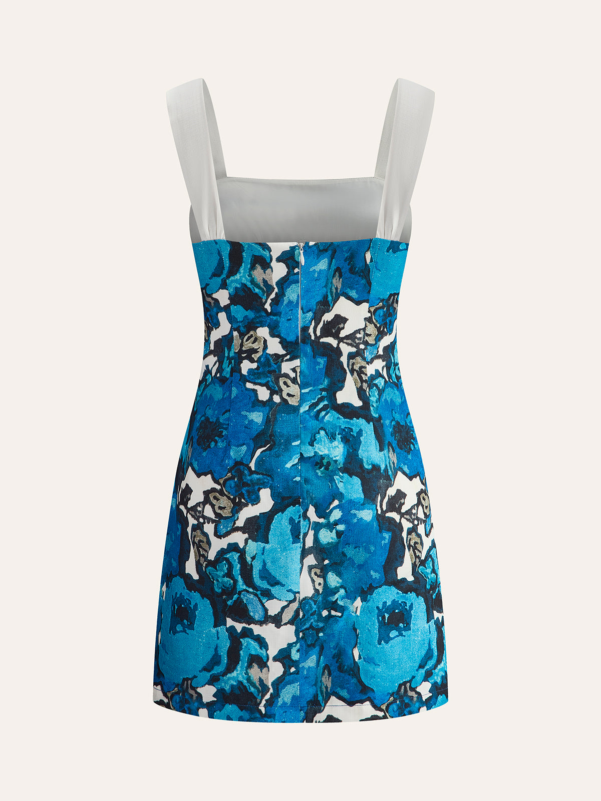 Floral Print Cami Dress-Chicvia