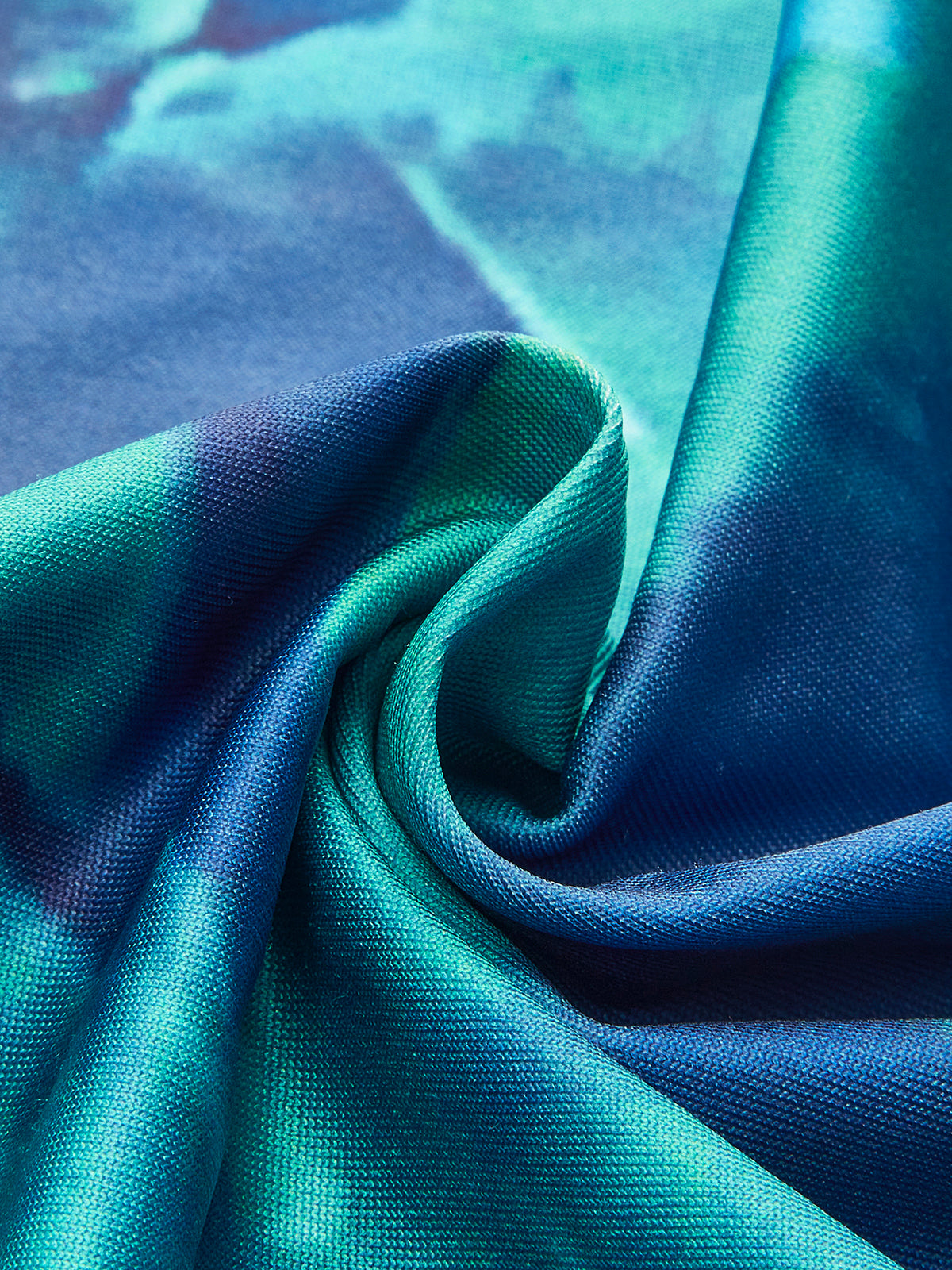 Criss-Cross Tie Back Printed Dress-Chicvia