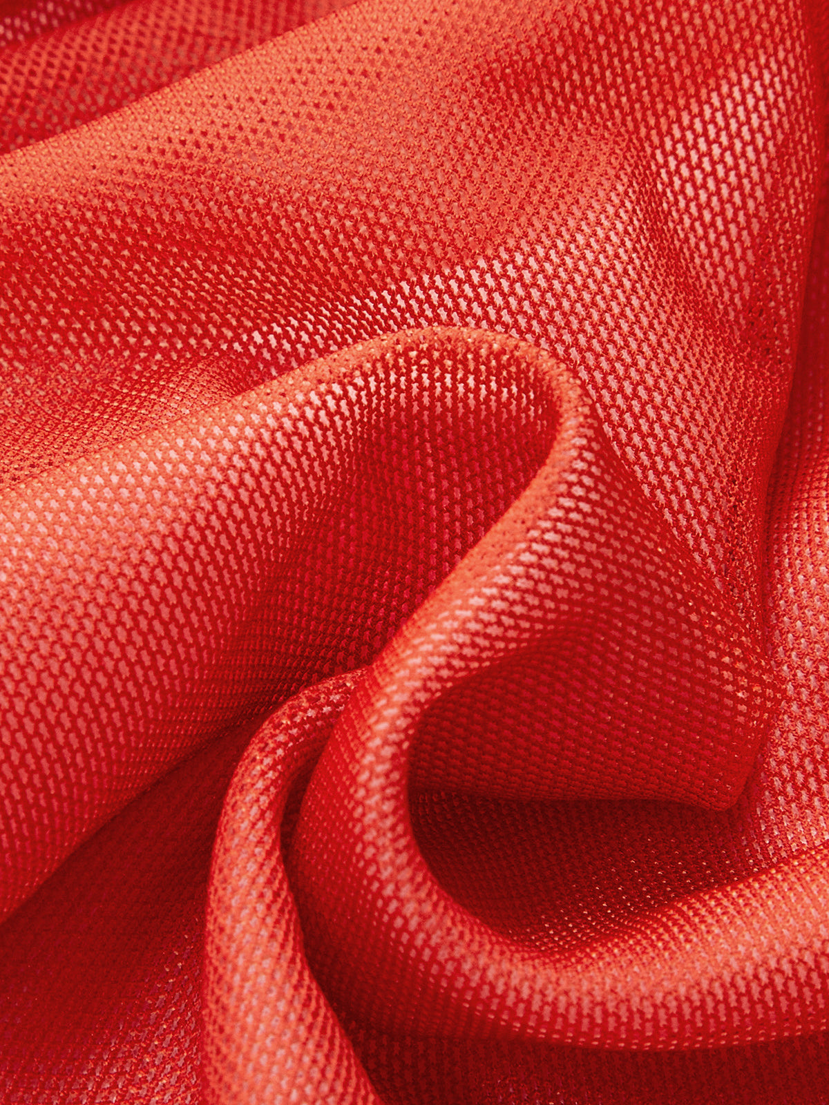 Color Block Gradient Strapless Ruched Mesh Split Dress-Chicvia