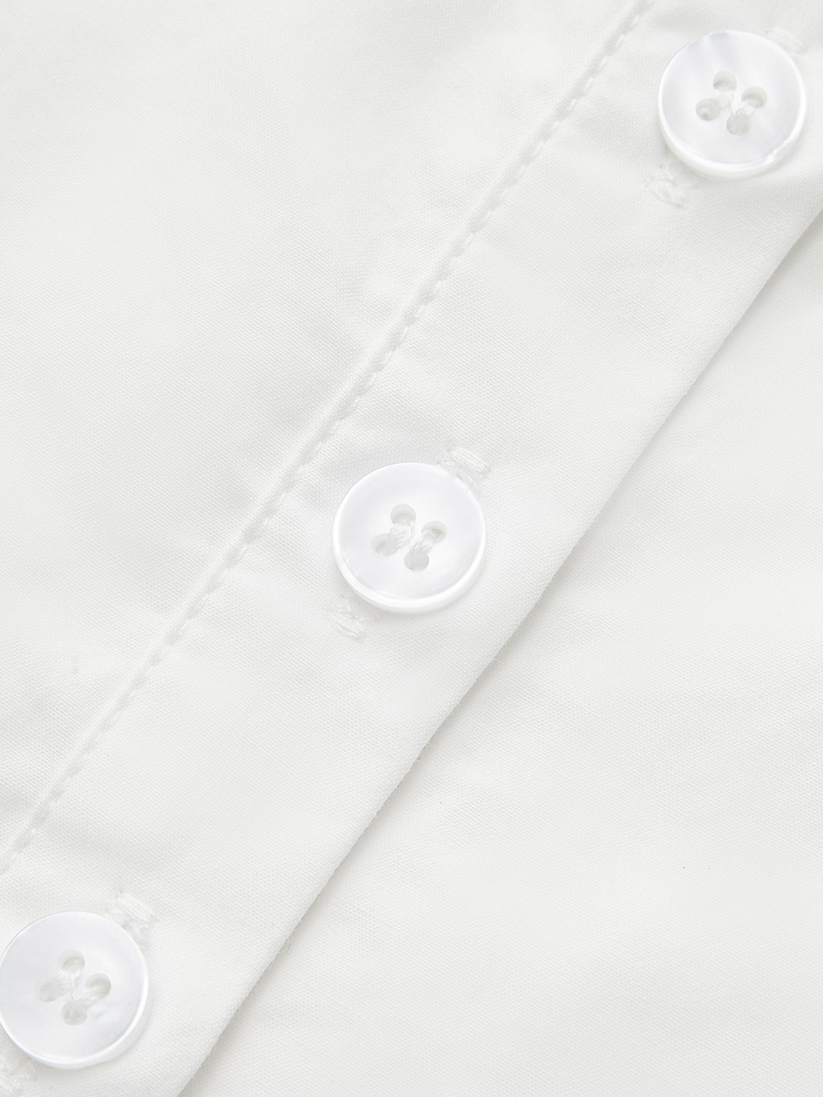 Pleated Square Neck Buttoned Top-Chicvia