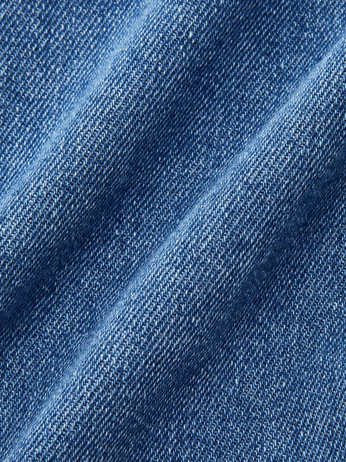 Pocketed Asymmetric Denim Skirt-Chicvia