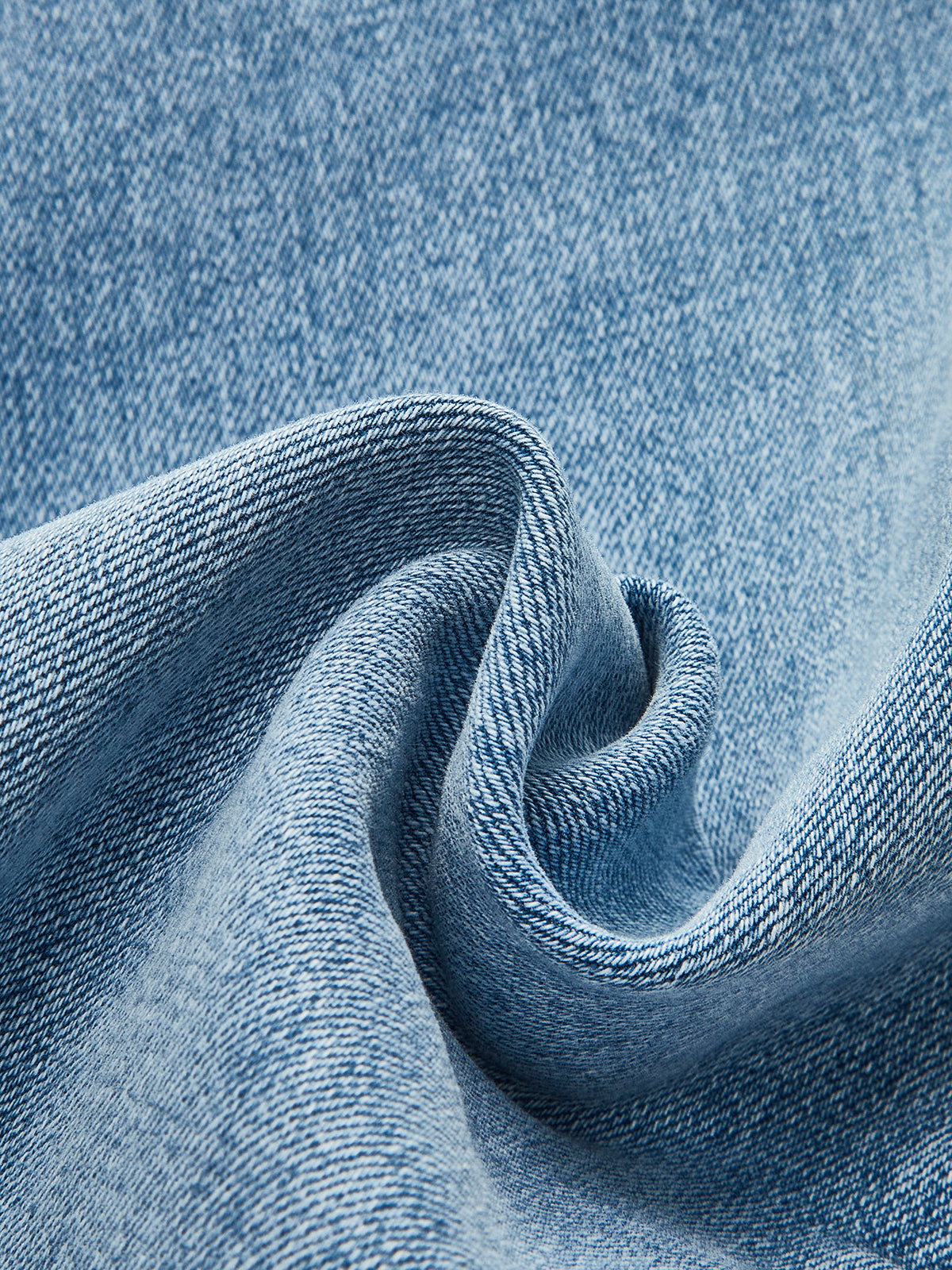 Mid-Waisted Button Flared Jeans-Chicvia