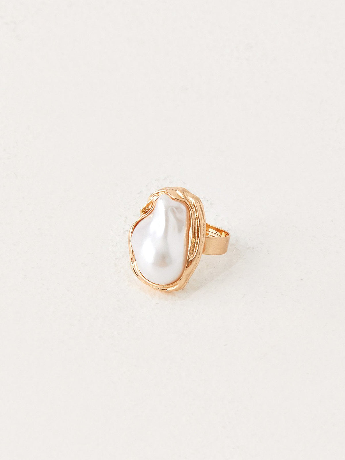 Pearl Shell Ring-Chicvia