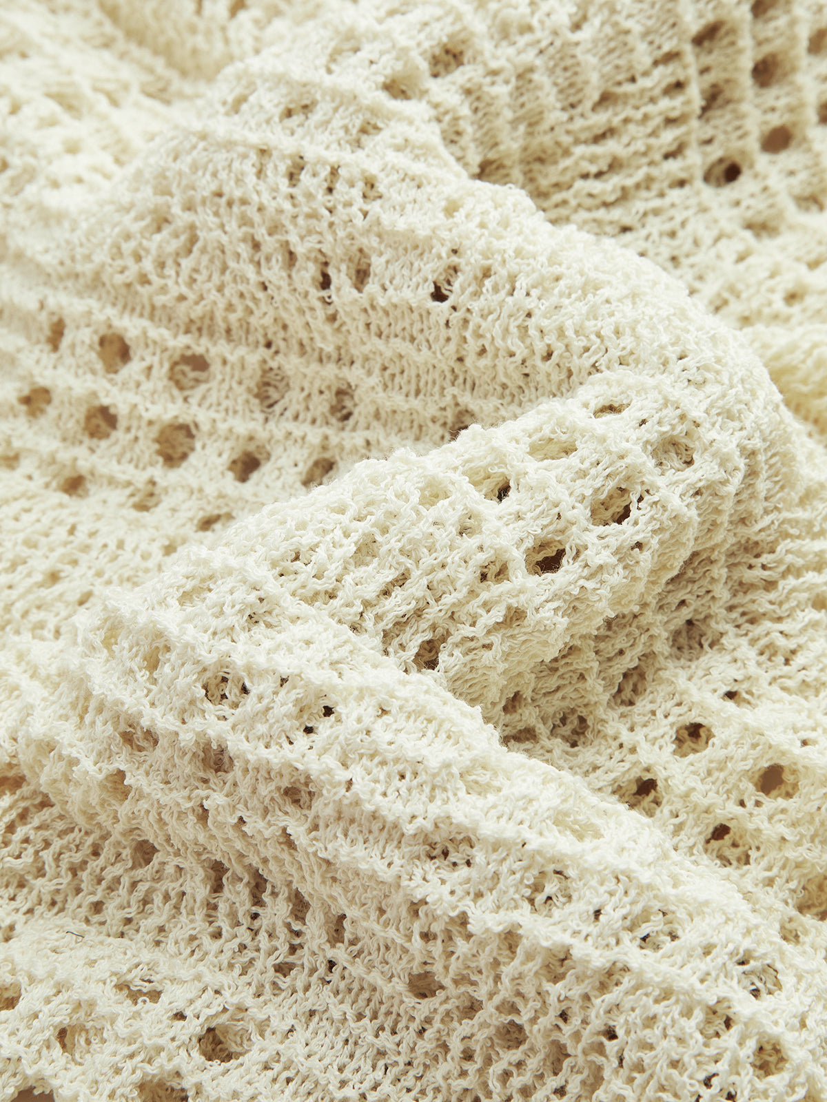 Crochet Knit Tank Top-Chicvia