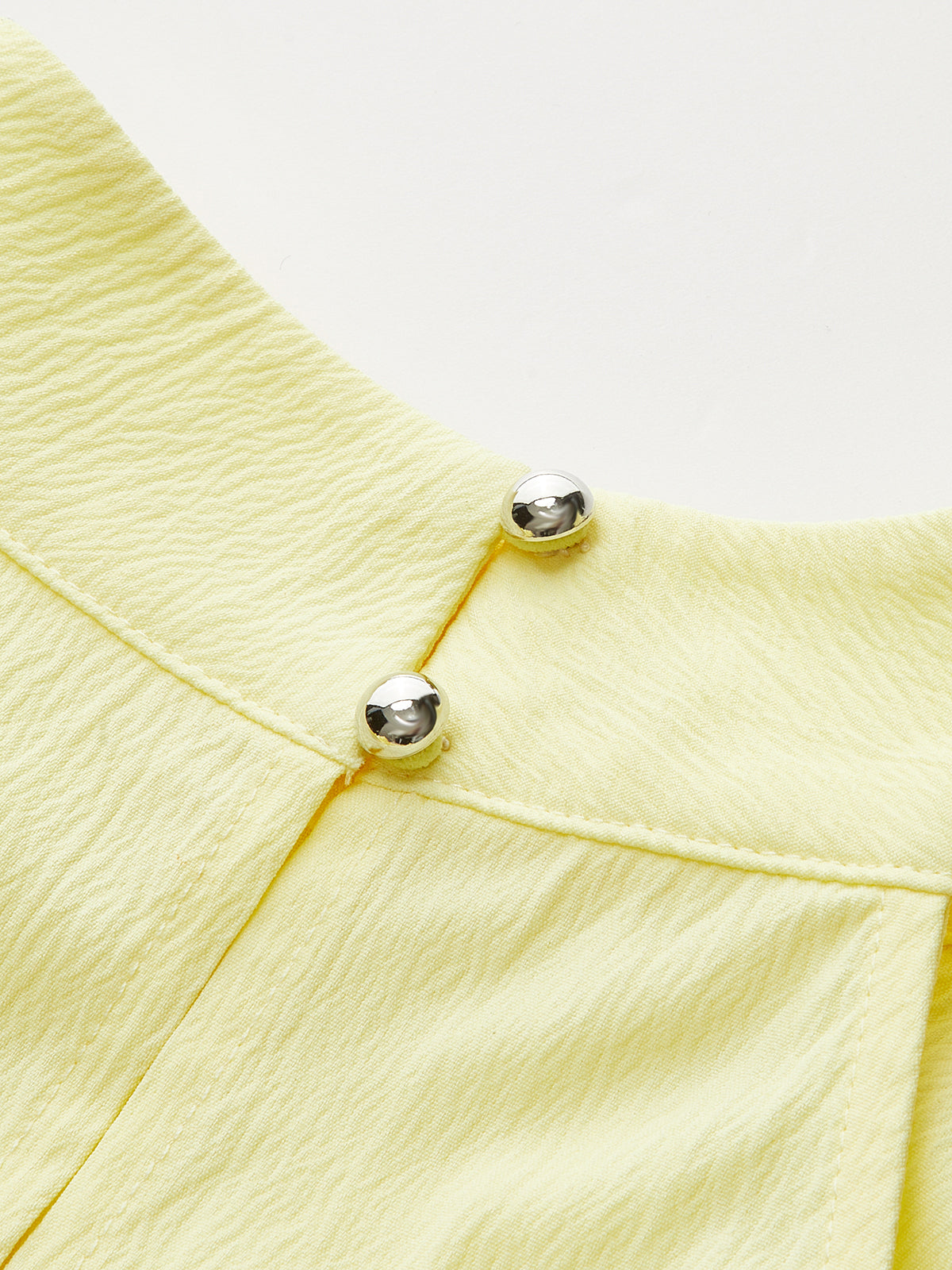 Halter Neck Asymmetric Hem Shorts Set-Chicvia