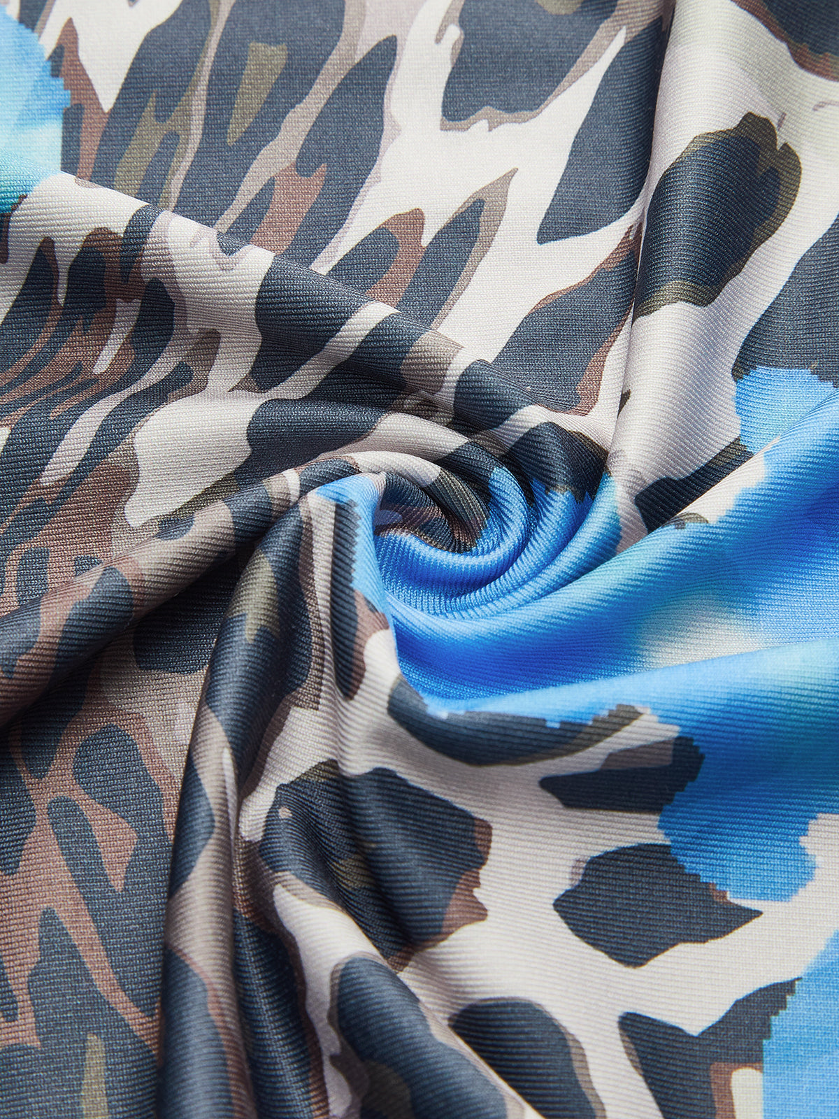 Leopard Print Maxi Dress-Chicvia