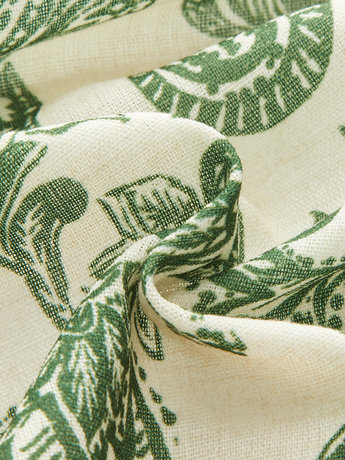 Paisley Print Wrap Skirt-Chicvia