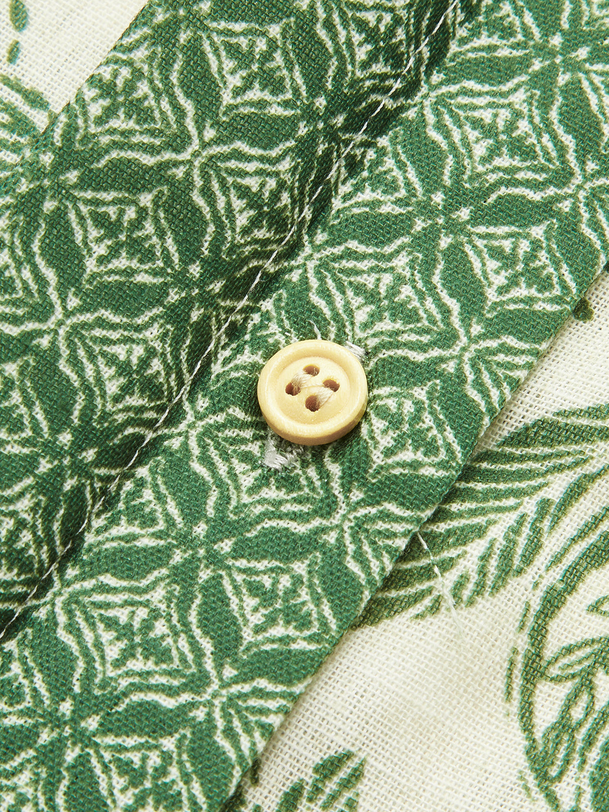 Paisley Print Button-Front Shirt-Chicvia