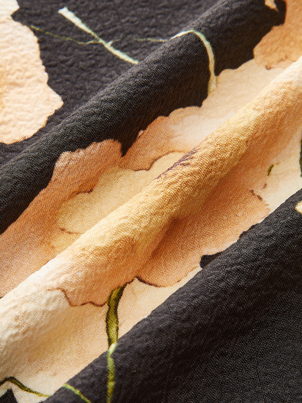 Floral Print Wide-Leg Pants-Chicvia