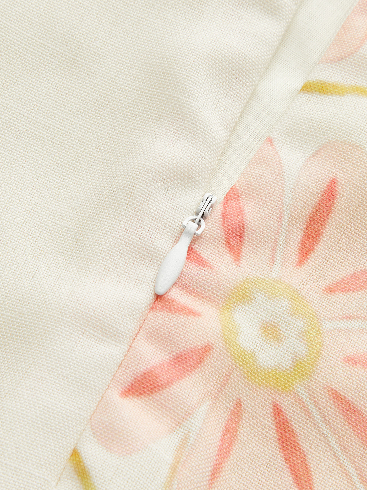 Floral Print Maxi Skirt-Chicvia