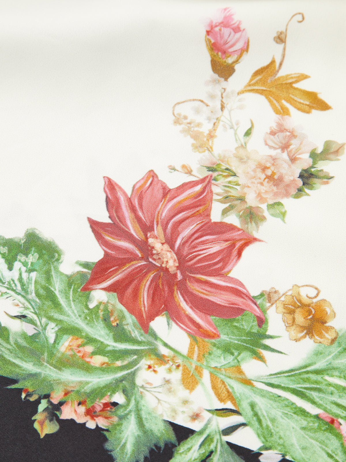 Floral Print Spaghetti Strap Mini Dress-Chicvia