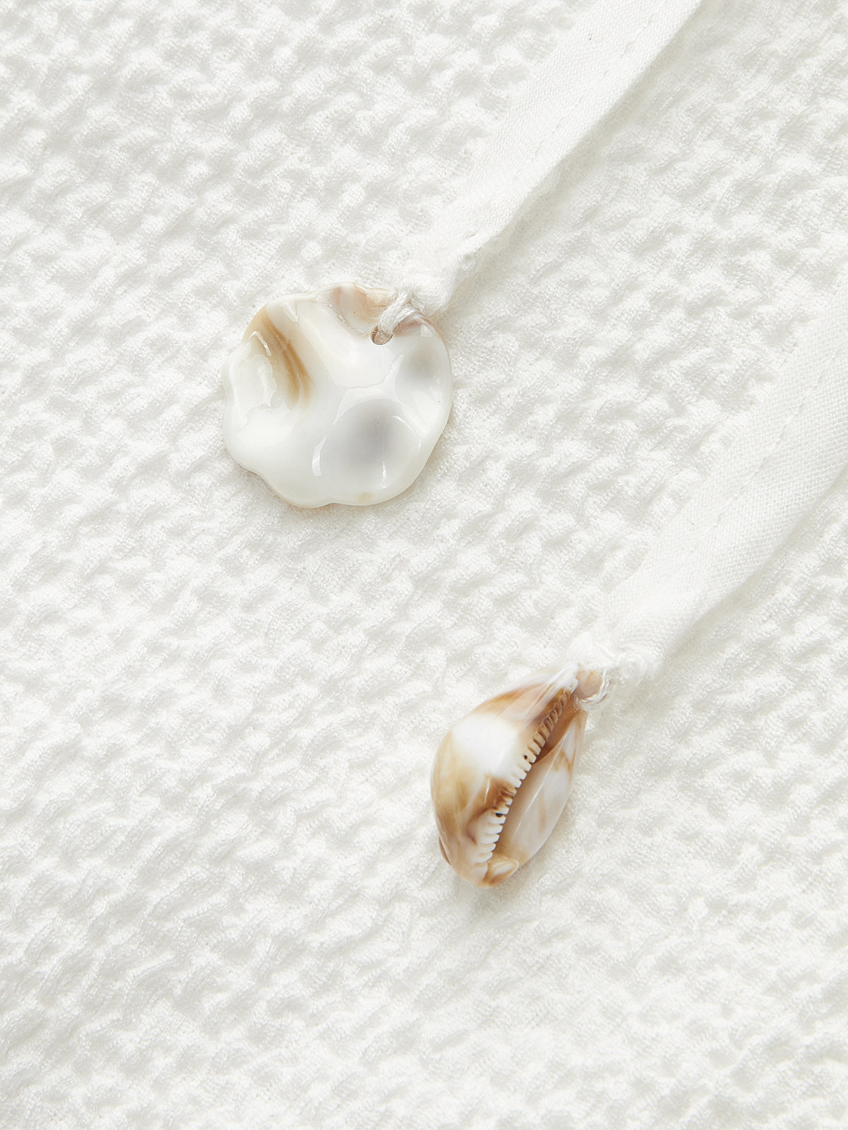 Button-Front Loose-Fit Shorts Set-Chicvia