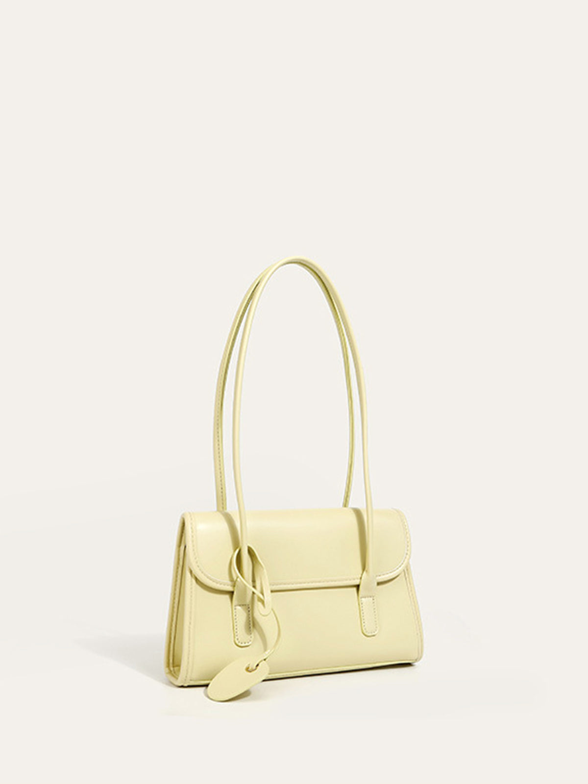 Minimalist Knot-Detail Shoulder Bag-Chicvia