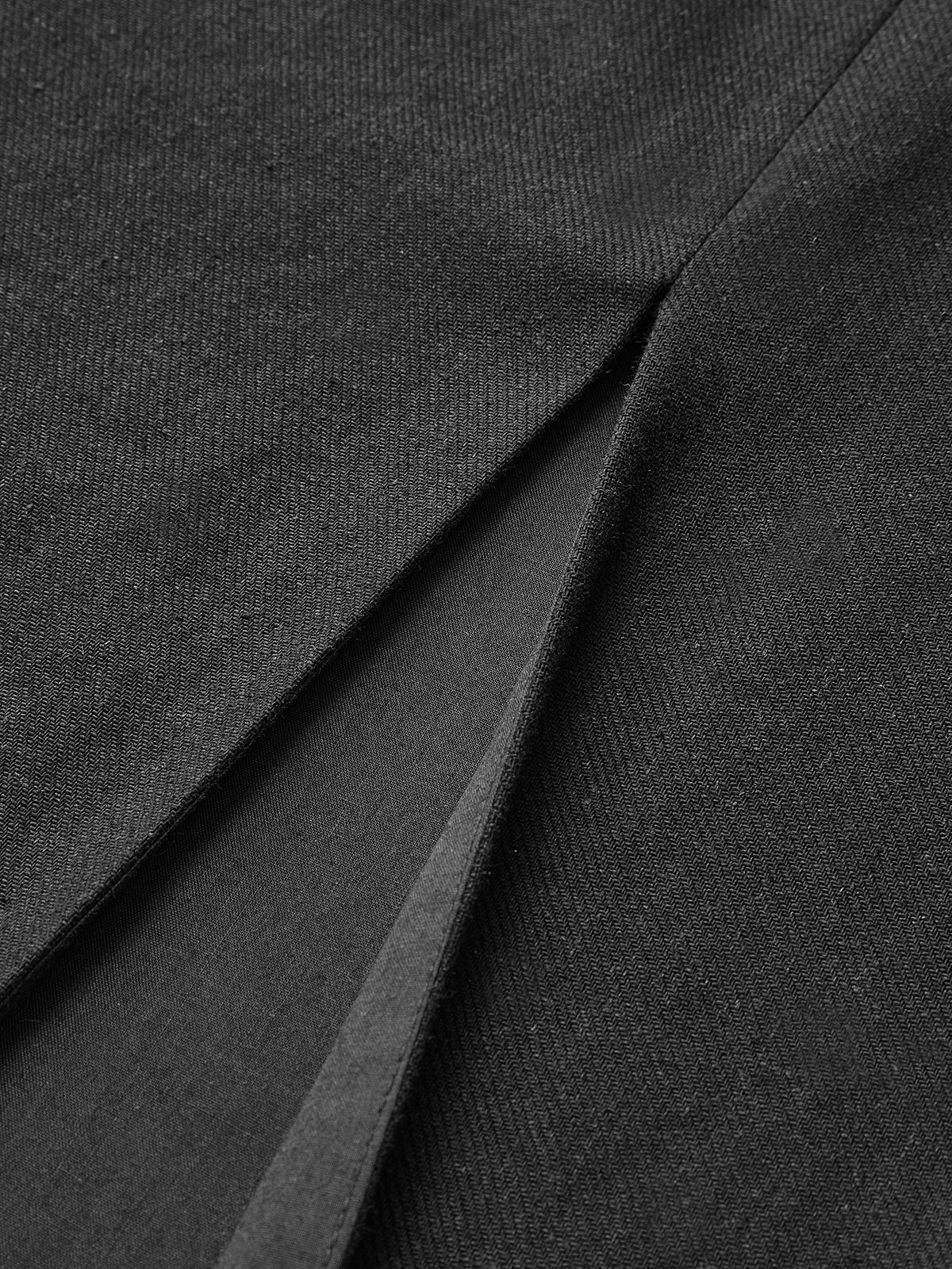 Contrast Trim Skirt Set-Chicvia