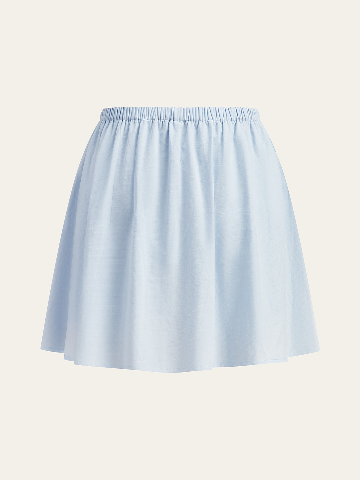 Halter Neck Top and Drawstring Skirt Set-Chicvia