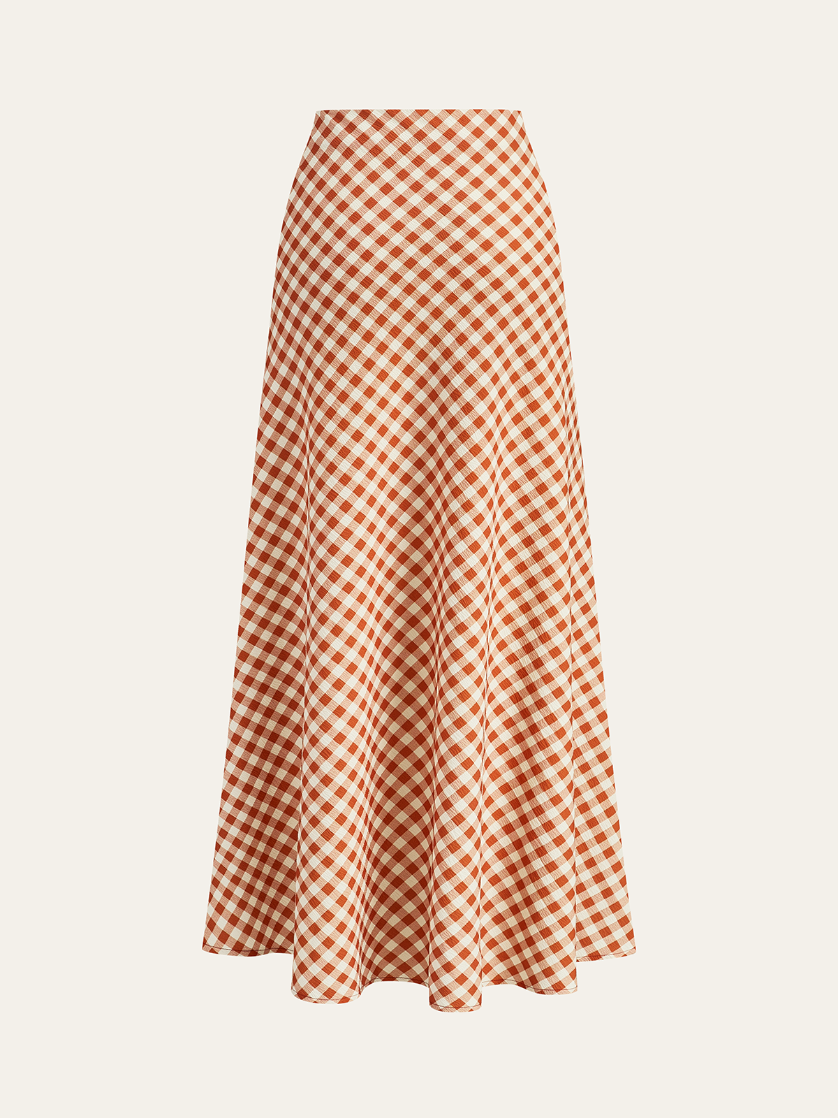 Checkboard Print Pockets Skirt-Chicvia