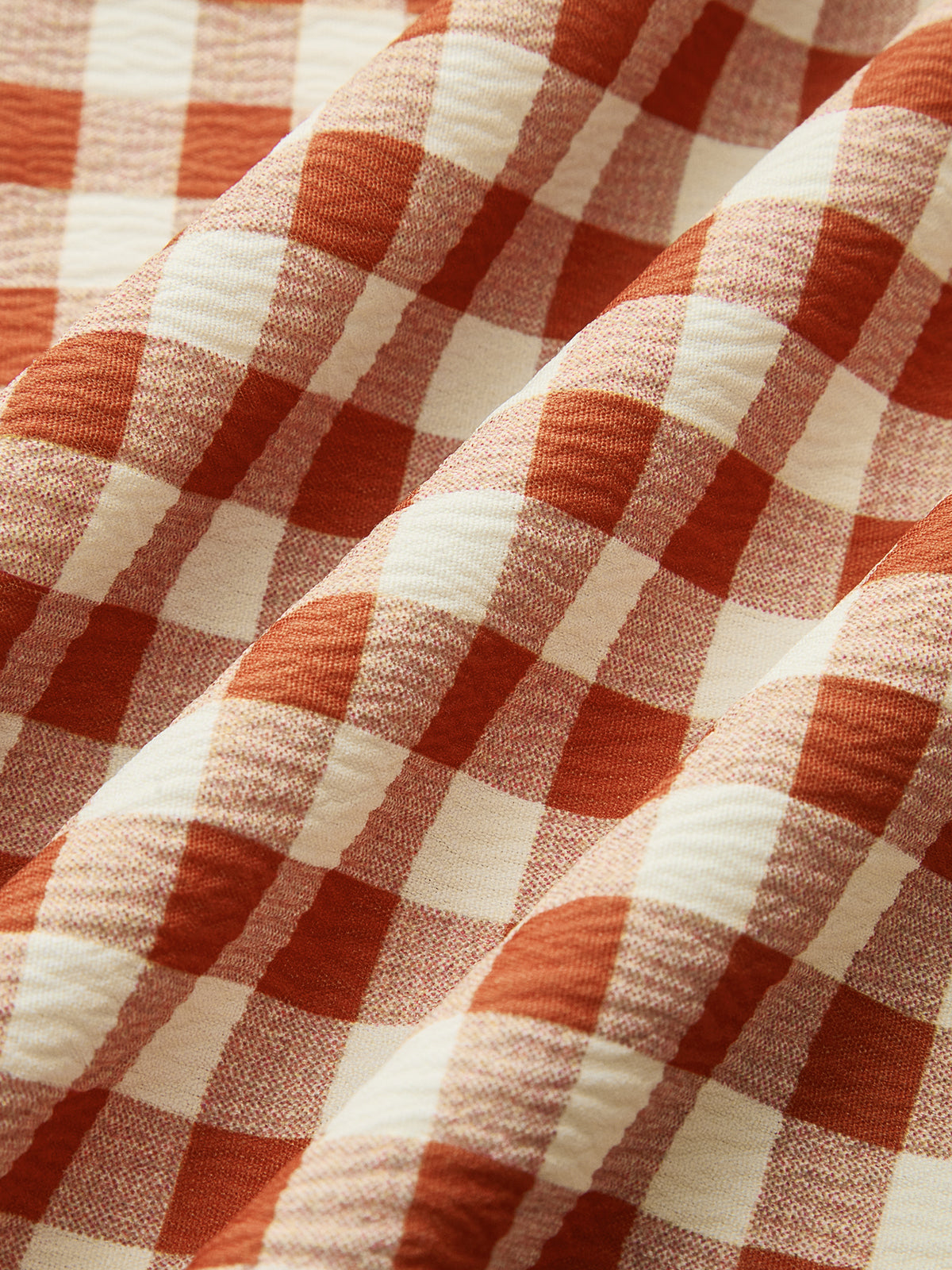 Checkboard Print Pockets Skirt-Chicvia