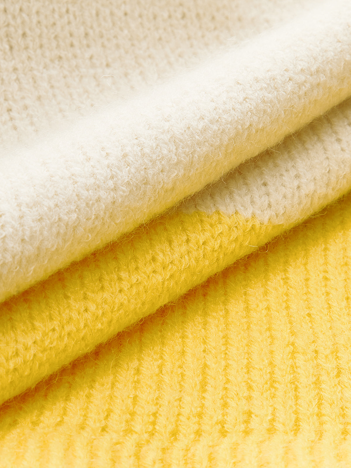 Knitted Colorblock Sweater Vest-Chicvia