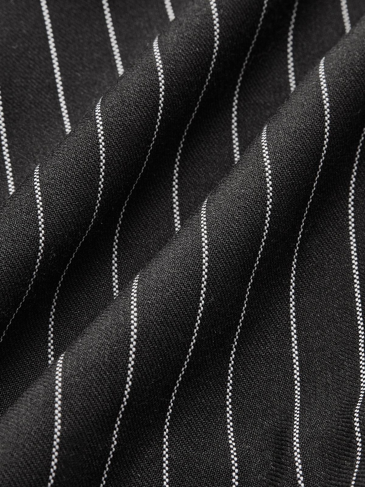 Belted Striped Shorts-Chicvia